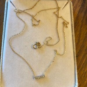 Dana Rebecca Sylvie Necklace in Gold. 18 in